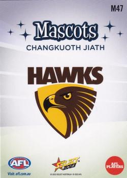 2023 Select AFL Footy Stars - Mascots #M47 Changkuoth Jiath Back